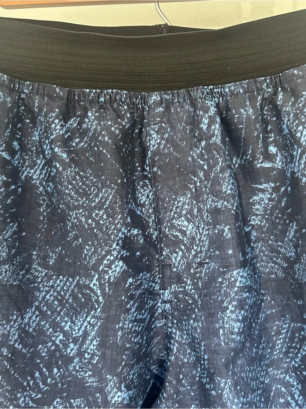 PrAna Mojo Shorts Men Sz M Blue Performance Gym Festival Hiking Beach Shorts